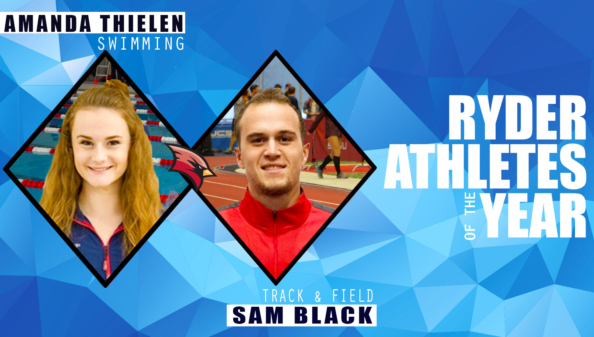 Thielen and Black Named 2016-17 Ryder Athletes of the Year