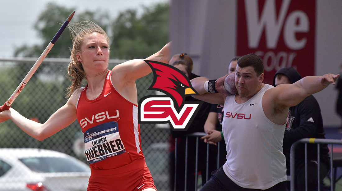 Huebner, Kelly Named 2018-19 SVSU Ryder Athletes of the Year