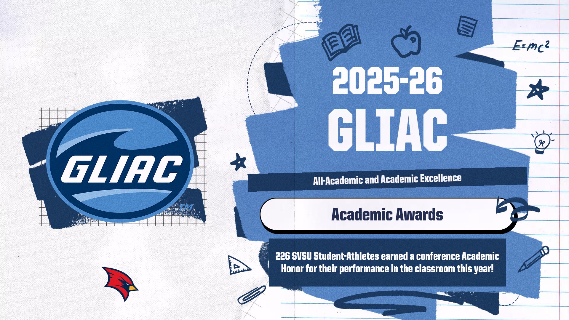 GLIAC Releases 2025-26 Conference Academic Honors