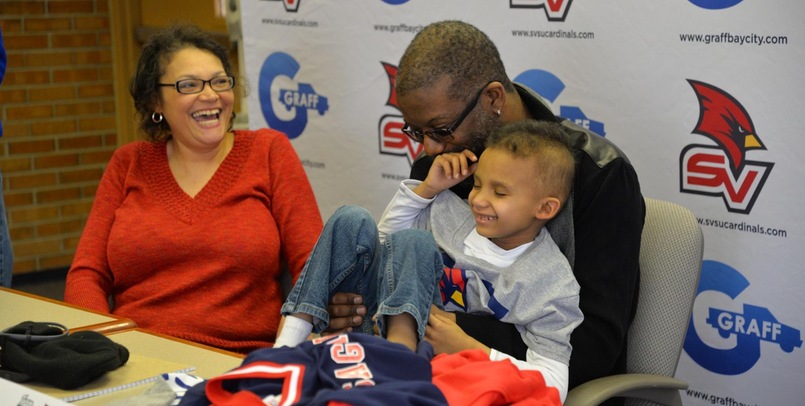 Five-Year-Old Joins SVSU Baseball Roster Through Team IMPACT &ldquo;Draft Day&rdquo; Ceremony