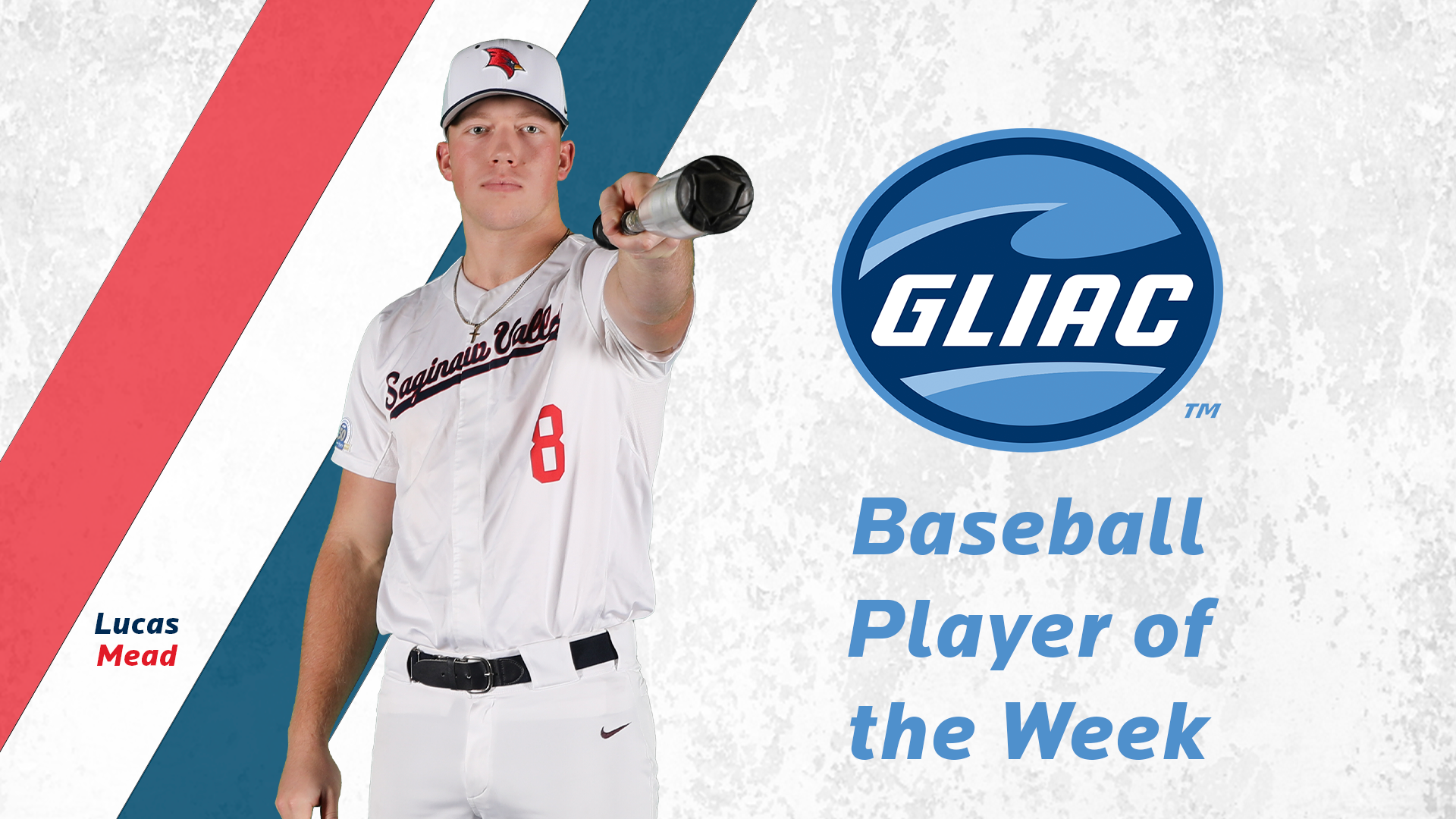 Lucas Mead Earned Back-to-Back GLIAC Player of the Week Honors