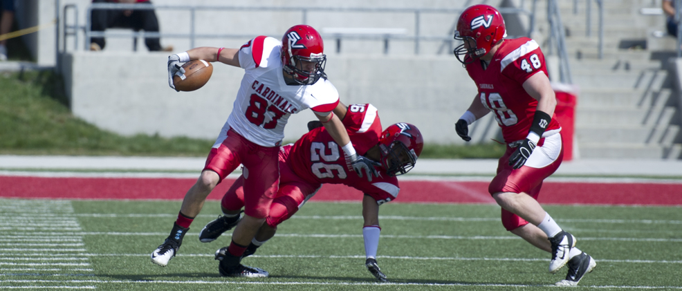 Jennings Leads White to 24-0 Win Over Red