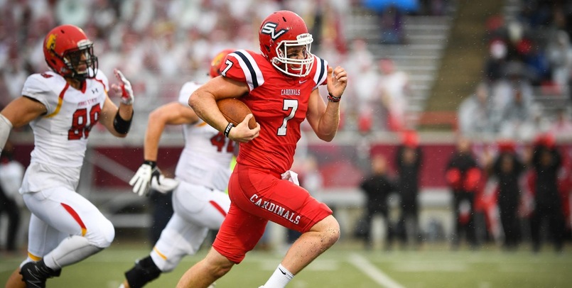 Ryan Conklin had a 43 yd rushing TD in Saturday's game versus Ferris State...(Photo by Mike Kolleth)