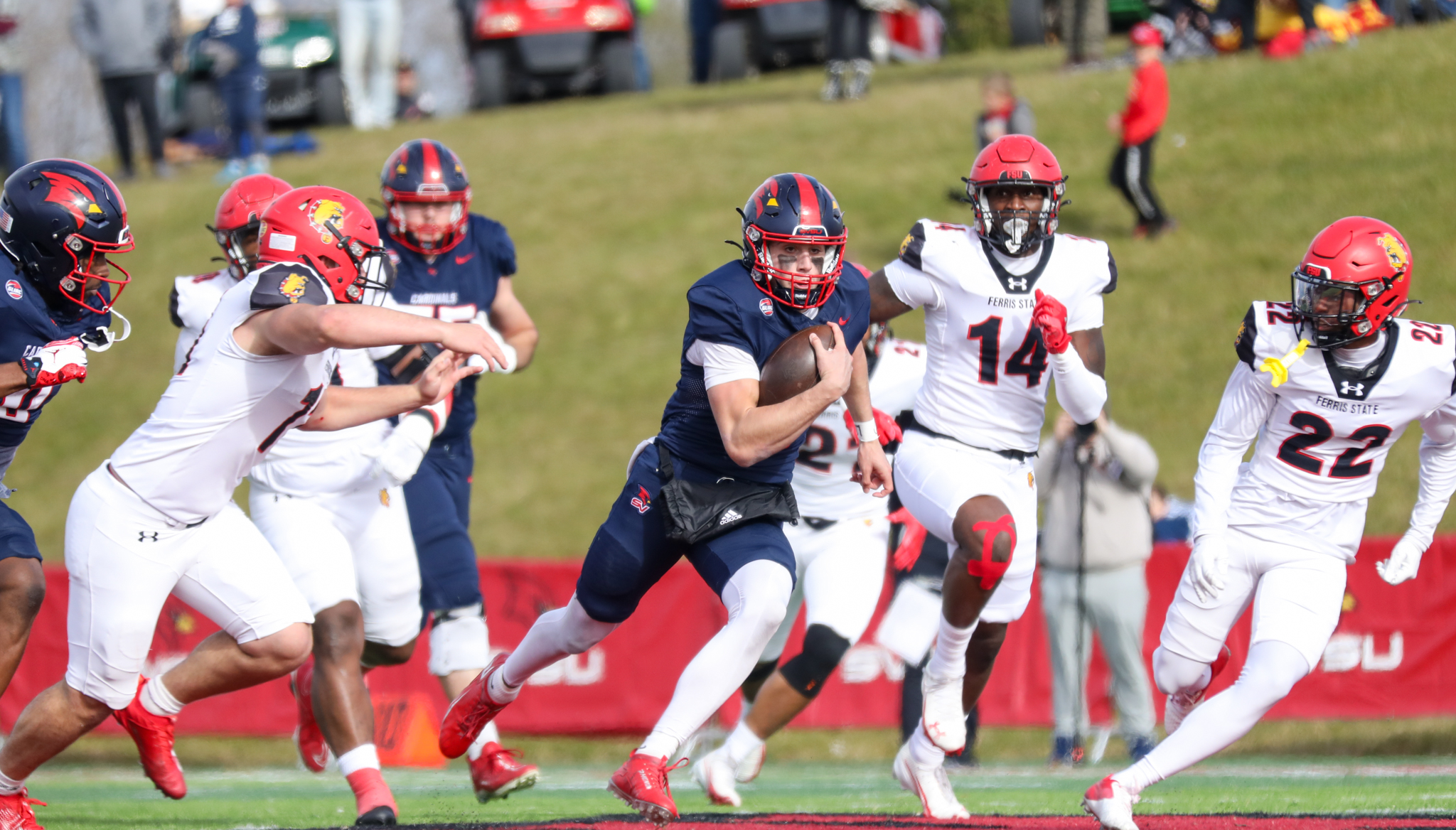 Cardinals Take #1 Bulldogs to the Brink on Senior Day