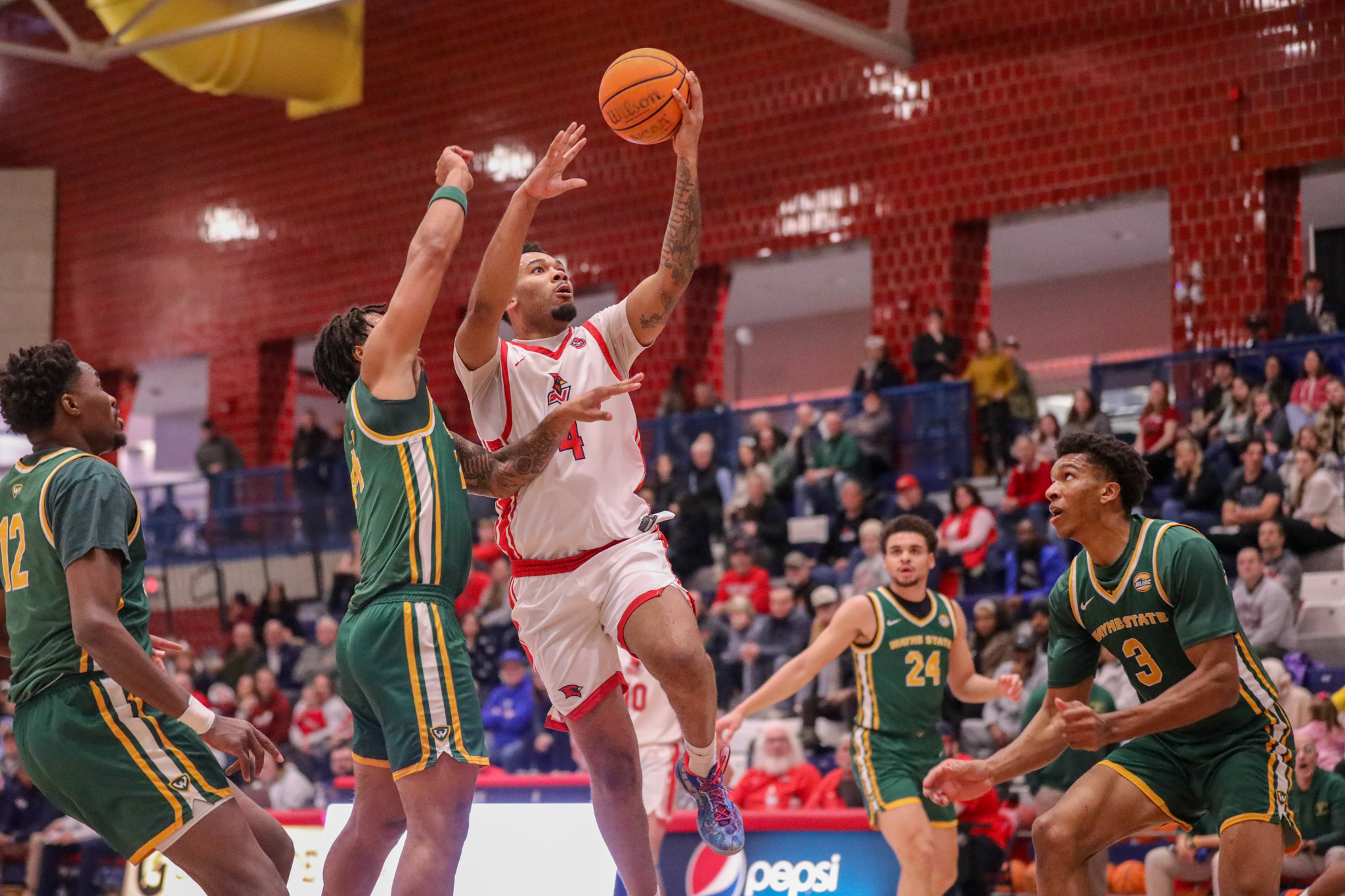 Cardinals Hustle to Win in GLIAC Home-Opener vs Wayne State