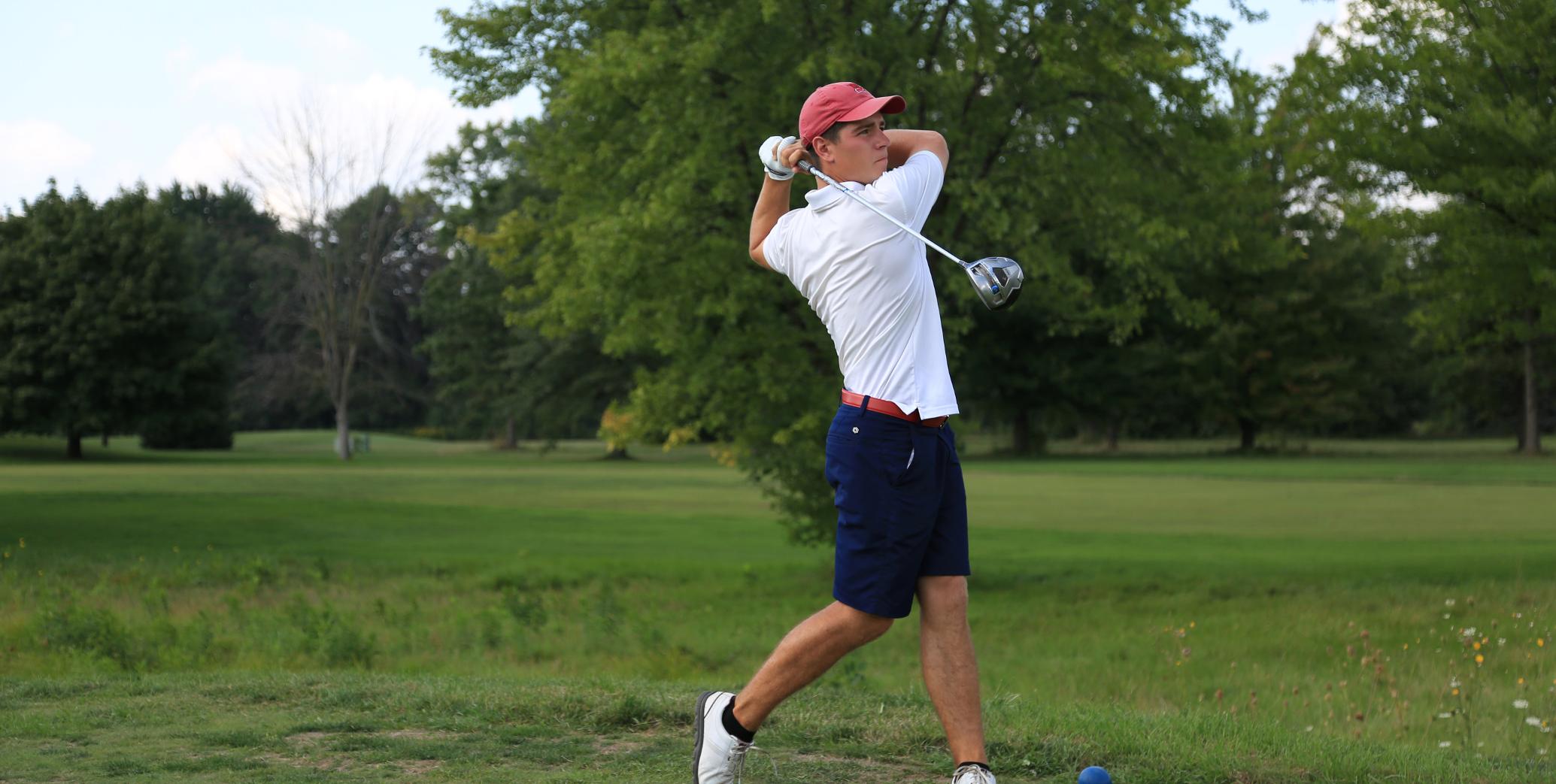 Ryan Peruski fired an opening round score of 70 (-2) at the Big Blue Course in Lexington...
