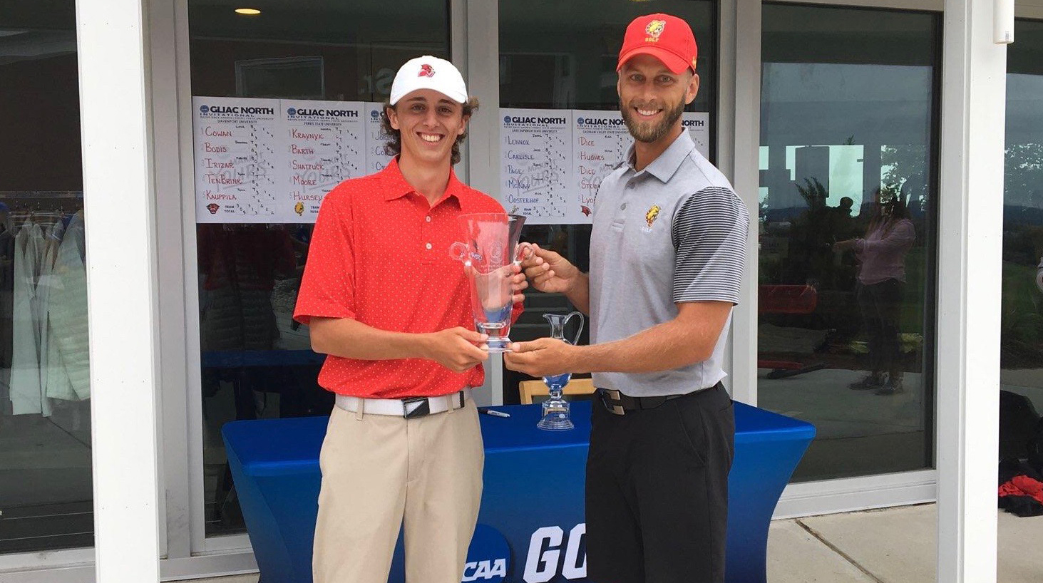Gunnar Stein claims medalist honors at 2019 GLIAC North Championship