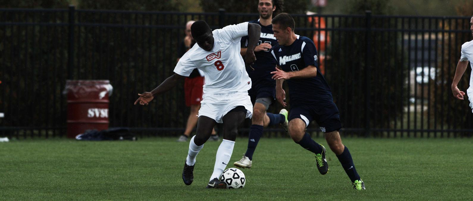 Oilers Defeat SVSU Men, 2-1