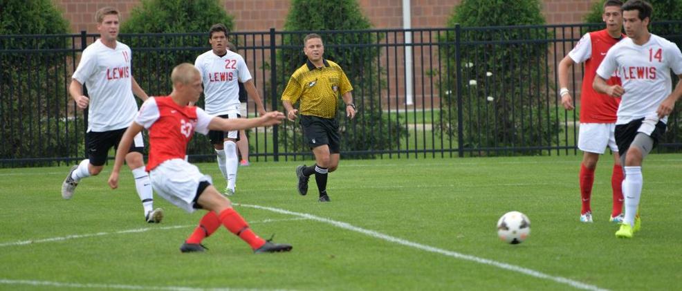 #23 Craig Neal put the Cards on the board 11 minutes into the game