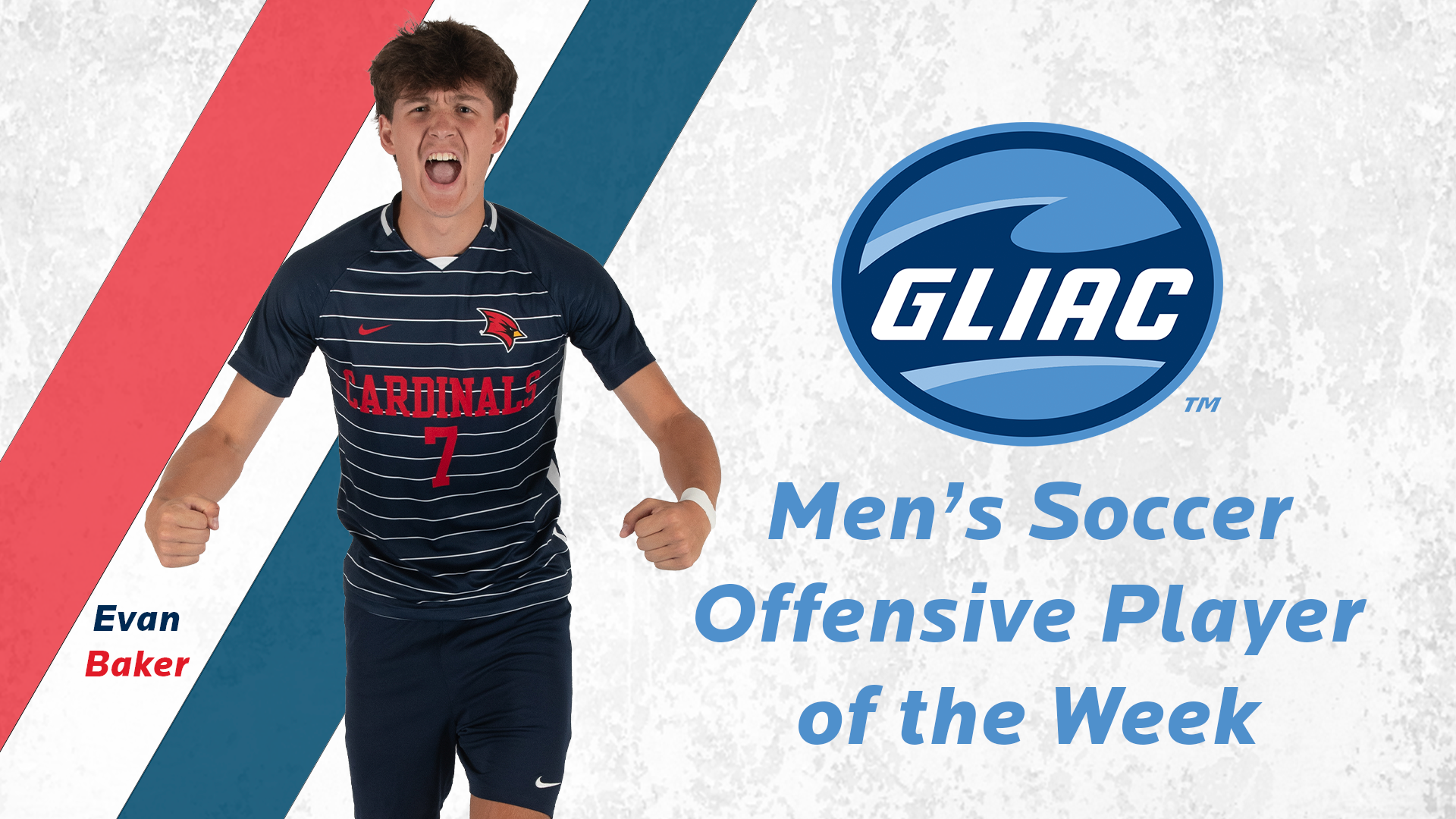 Evan Baker Named GLIAC Offensive Player of the Week