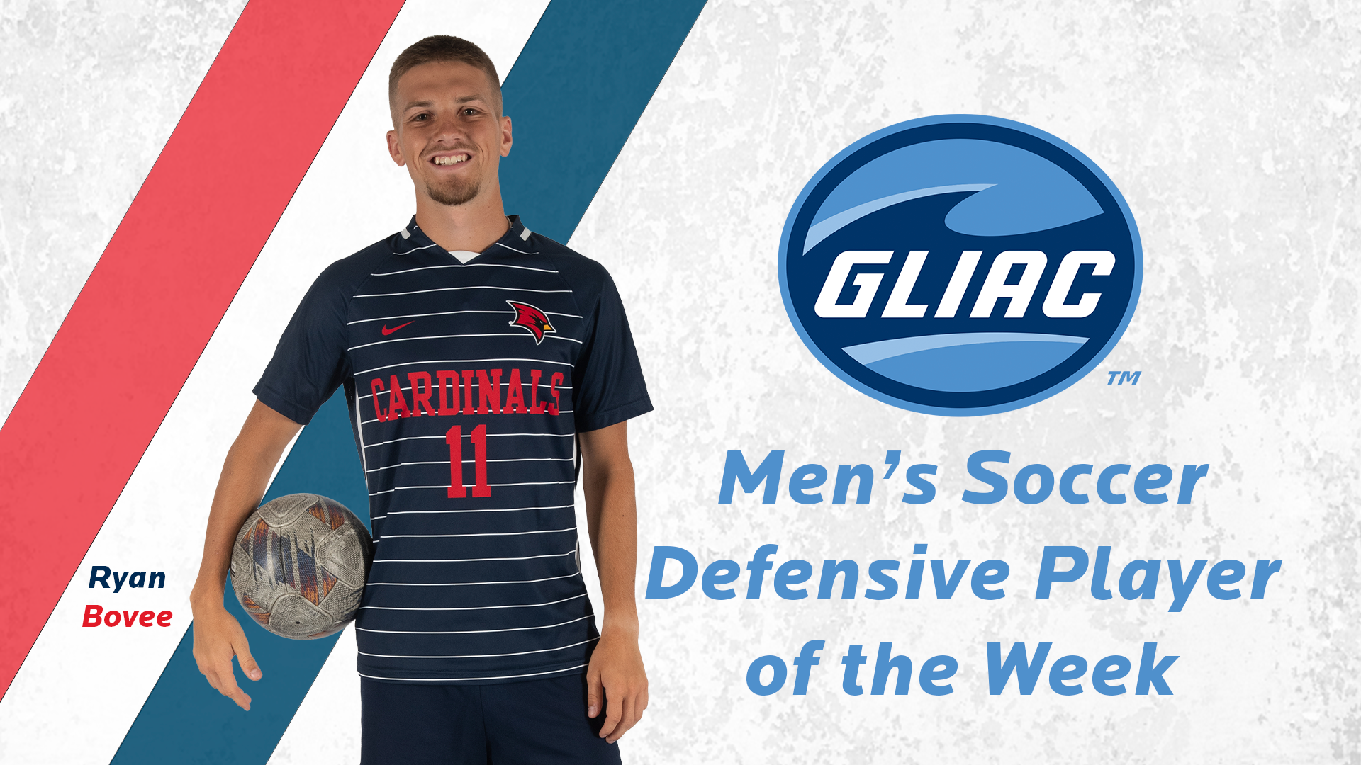 Ryan Bovee Earns GLIAC Defensive Player of the Week