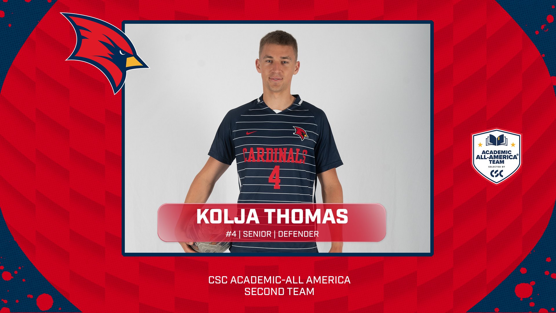 Thomas Named to CSC Academic All-America Second Team