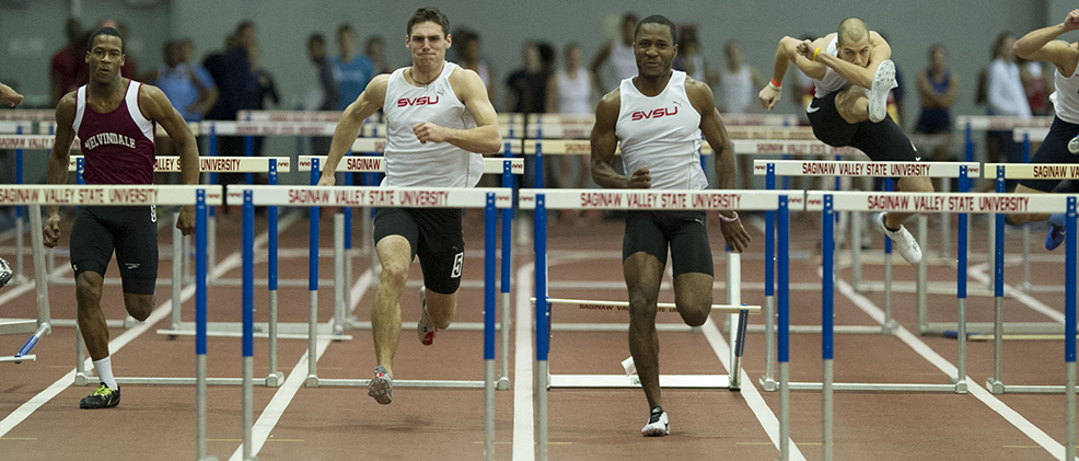 Grob Out Front in Decathlon After First Day of GLIAC Championships