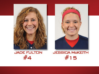 Fulton and McKeith Selected as GLIAC Pitcher and Player of the Week
