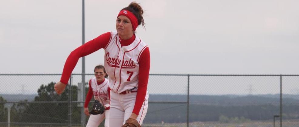 Gehrls threw an amazing game in the circle on Senior Day