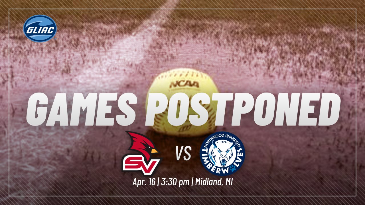 SVSU Softball doubleheader at Northwood pushed back to April 22