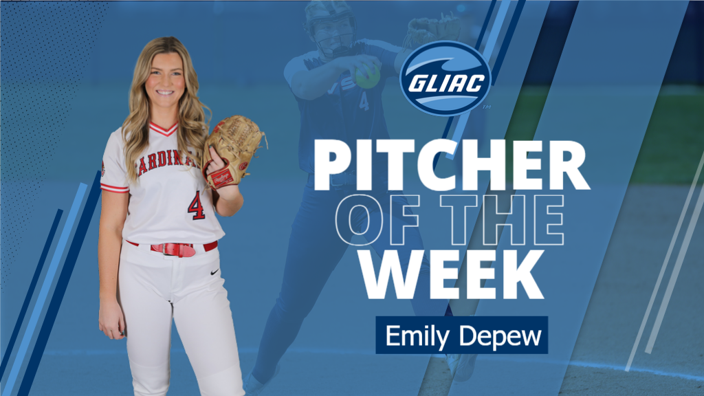 Depew Claims a Fourth GLIAC Pitcher of the Week Award