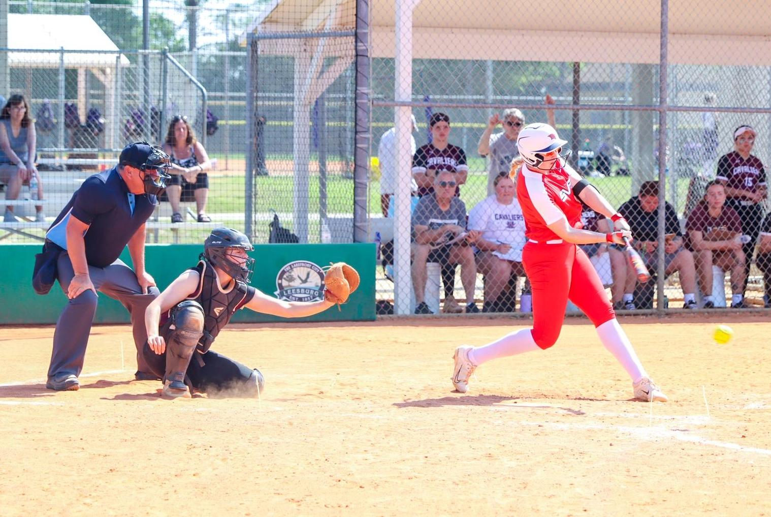 Softball Sweeps Holy Family