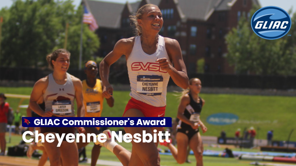 Cheyenne Nesbitt Receives Spring GLIAC Commissioner&rsquo;s Award