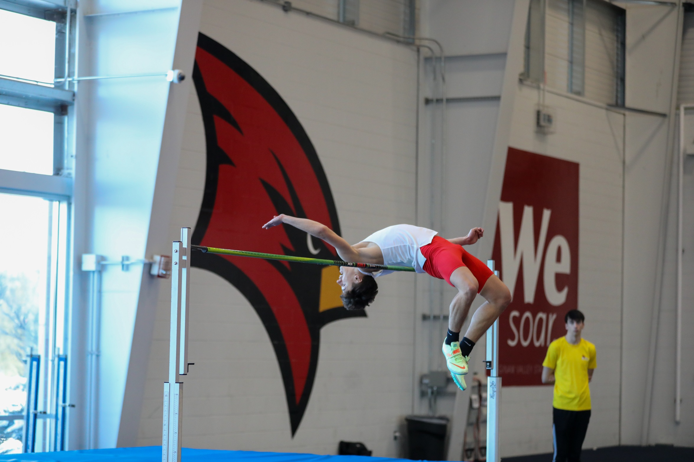 Xavier Santiago Wins High Jump at Lee University, Ranks 5th in NCAA DII