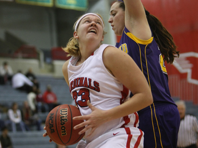 Lady Cardinals Defeat Dragons, 82-78