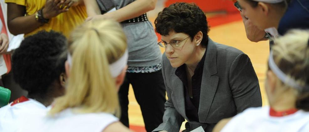 Jamie Pewinski was one of 36 collegiate women's basketball head coaches invited to attend the Center for Coaching Excellence