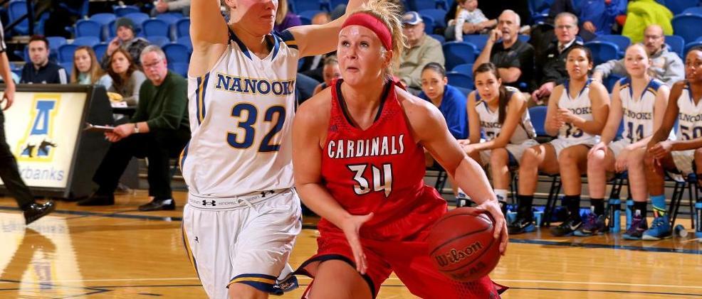 Senior Samantha Zirzow scored a game-high 14 points against the Pioneers on Friday night