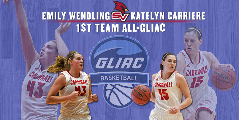 Wendling and Carriere Garner All-GLIAC Honors