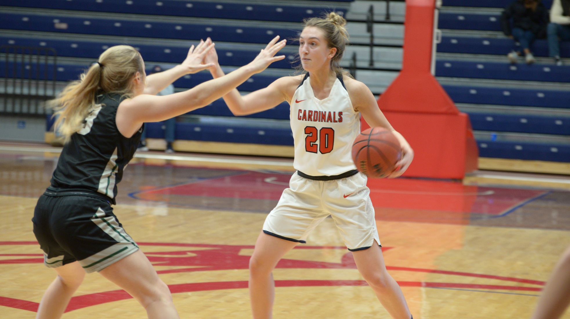 Cardinals Calm Storm in Home Opener, 64-54