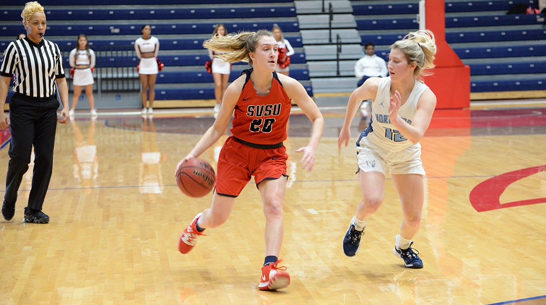 SVSU Women's Basketball secures GLIAC postseason bid despite setback to Northwood