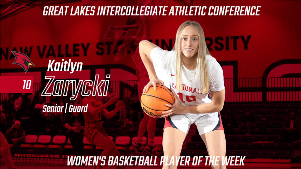 Kaitlyn Zarycki Adds Fourth GLIAC Player of the Week Award