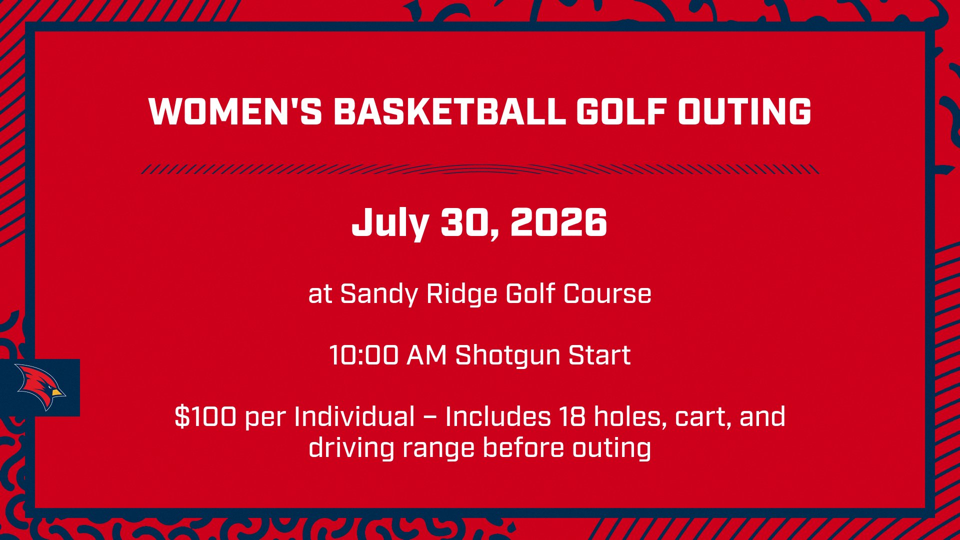 SVSU Women&rsquo;s Basketball 2026 Golf Outing Information