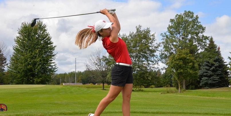 SVSU Women's Golf 5th After Round One in Belmont