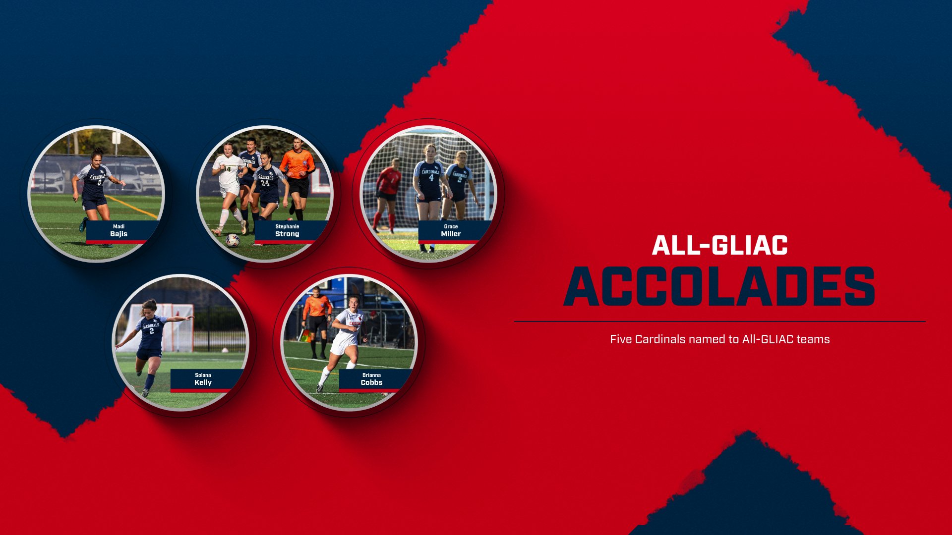 Five Women&rsquo;s Soccer Players Earn All-GLIAC Honors