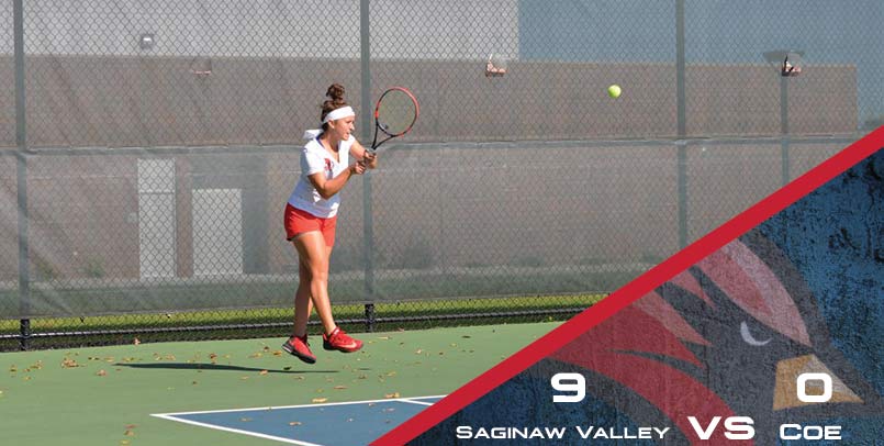 SVSU Tennis Opens Spring Trip with Win