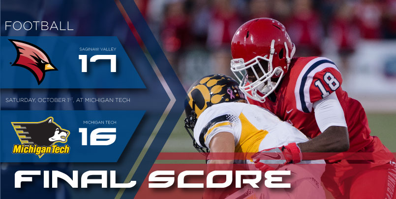 Special teams plays propel Cardinals to 17-16 victory at Michigan Tech