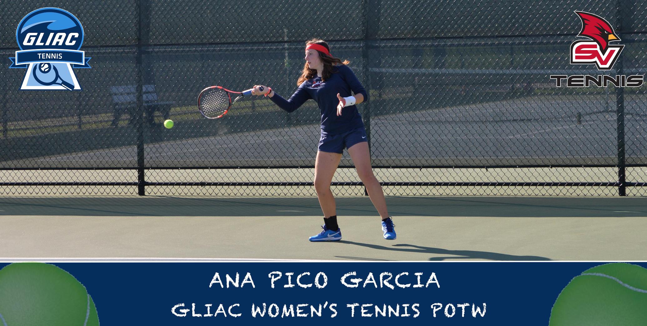 Ana Pico Garcia Named GLIAC Women's Tennis Athlete of the Week