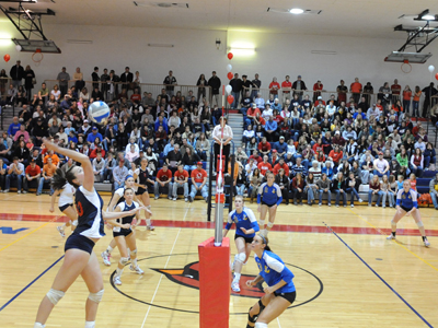 Volleyball Downs Lake Superior On Senior Night, 3-0