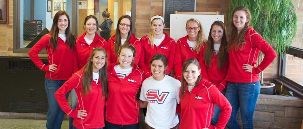 Cardinal Volleyball Team Pays Visit to Students at Local Elementary School