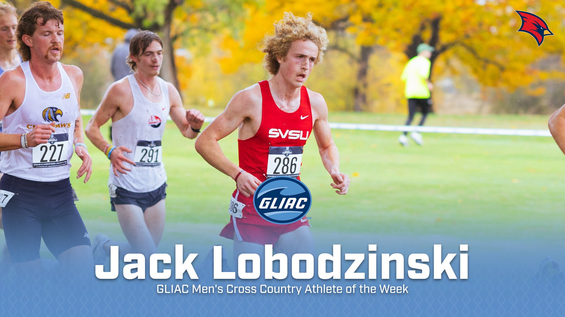 Jack Lobodzinski Named GLIAC Men's Cross Country Athlete of the Week After a Great Showing at the Lewis Crossover