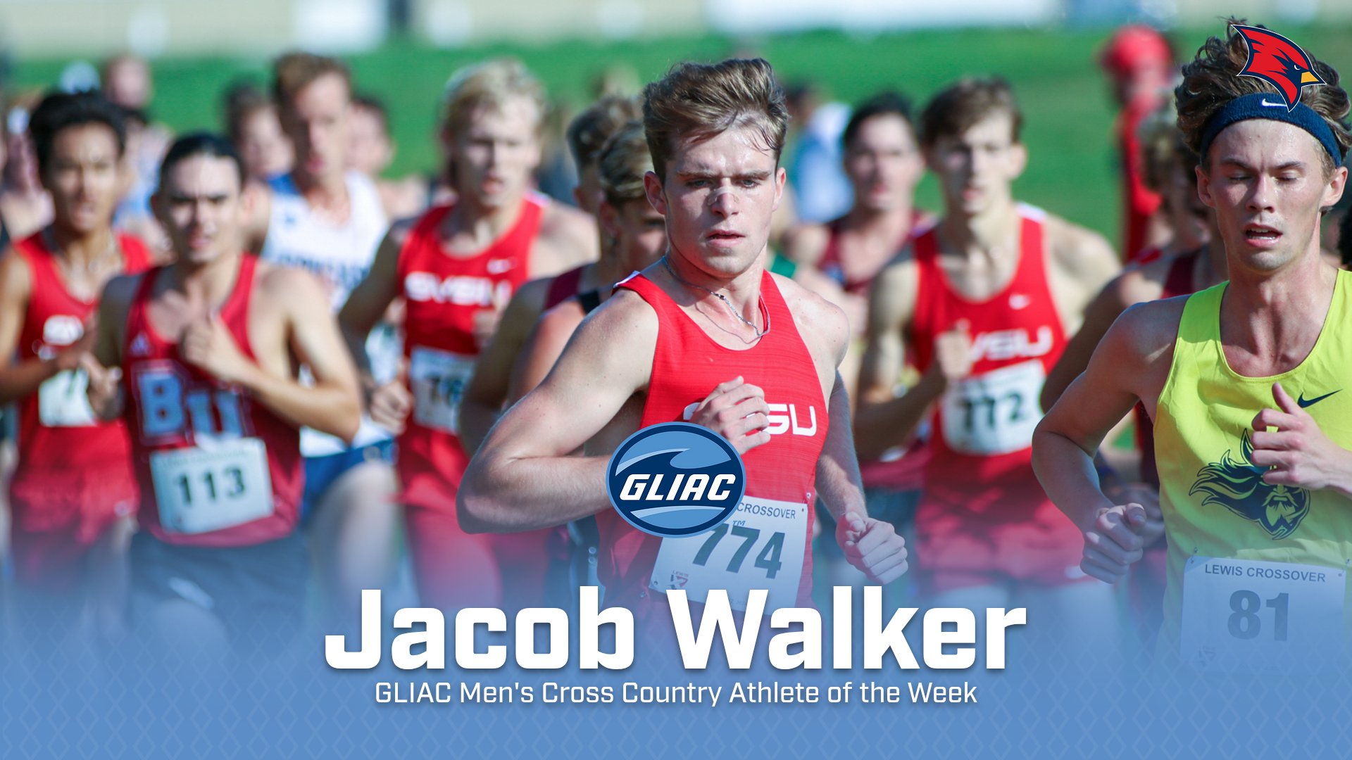 Jacob Walker Earns First GLIAC Athlete of the Week Award