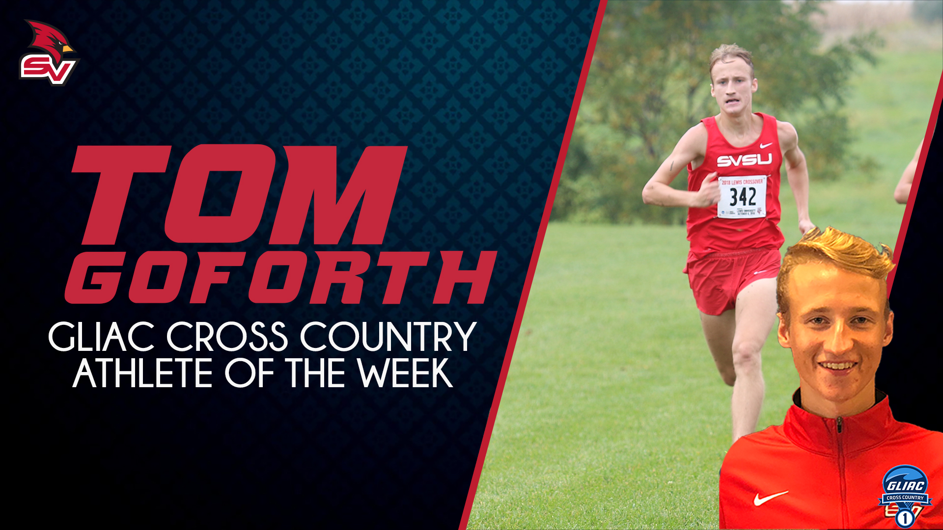 Tom Goforth Earns Second GLIAC Runner of the Week Honors